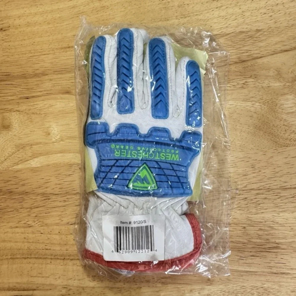 SMALL Impact Protective Work Glove, Westchester Cut Resistant 9120 SHEEP LEATHER